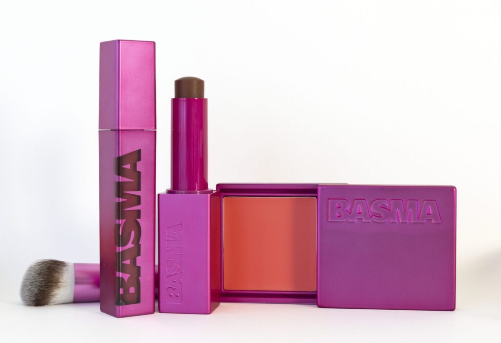 basma beauty brand photoshoot